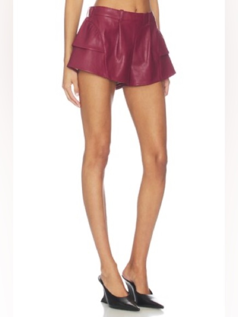 Free People x REVOLVE NWOT Star Dust Faux Leather Short